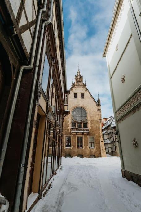 Waldstuebchen Quedlinburg Apartment Exterior foto